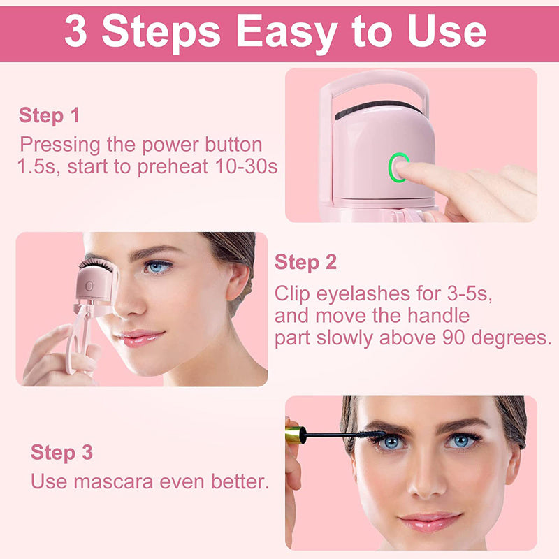 Rechargeable Heated Eyelash Curler