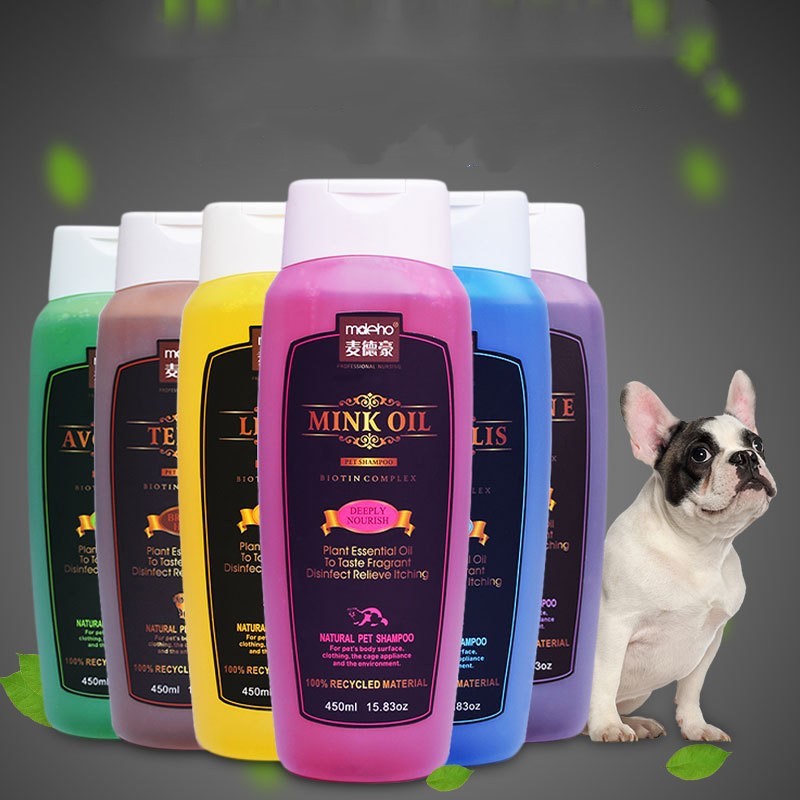 Pet dog shower gel