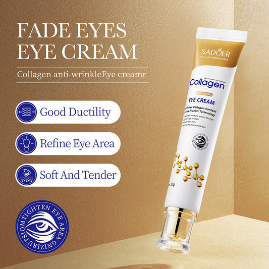 Collagen Anti-wrinkle Eye Cream Fade Wrinkles Firming Anti-puffiness Dark Circles